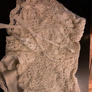 Lace shorts size large no boundries